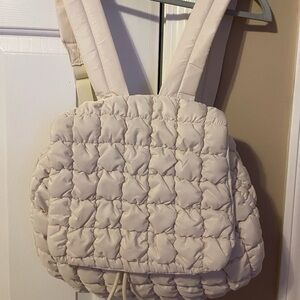 Forever21 backpack off white NWT